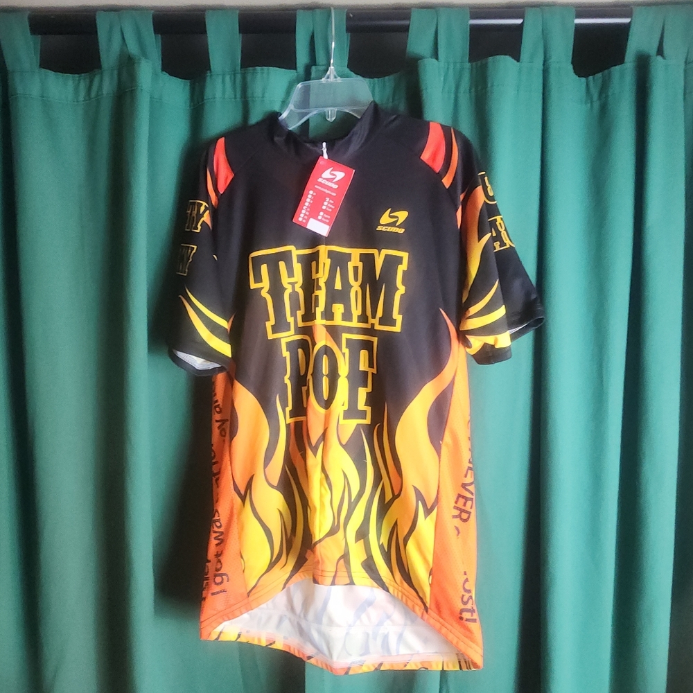 Scudo 'Pants On Fire' Men's Cycling Jersey Size XL